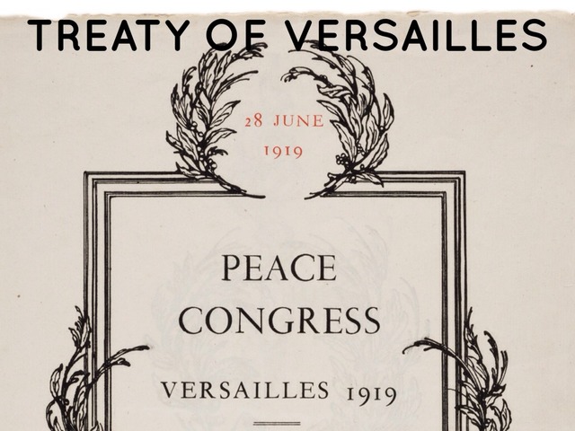 Treaty of Versailles