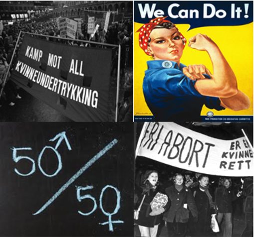 Kvinnebevegelsen 1800-tallet og 1970-tallet