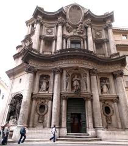 Borromini, Chiesa di San Carlo alle Quattro Fontane
