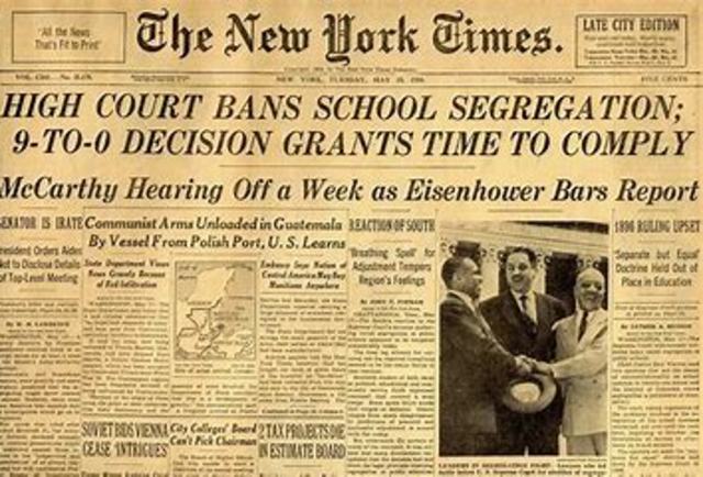 Brown vs. Board of Education