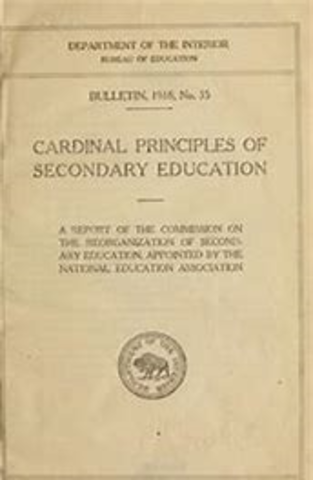 Cardinal Principles Report