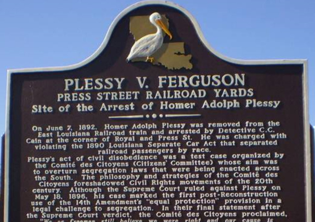 Plessy V. Ferguson Case