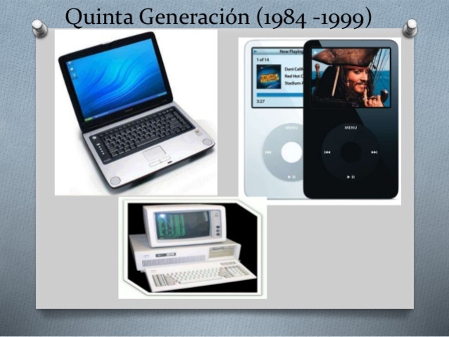 QUINTA GENERACIÓN DE LOS COMPUTADORES