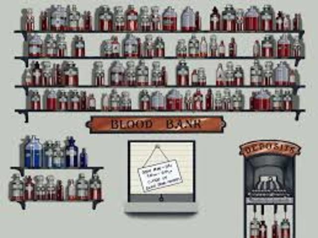 Dr. Bernard Fantus established the first blood bank