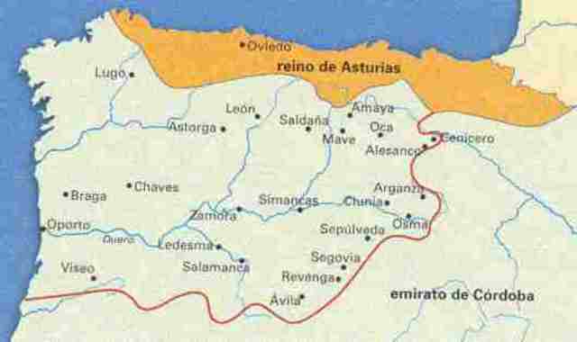 Trasllat de la capital del regne a Oviedo