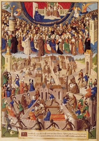 Concluye sus escritos sobre La ciudad de dios