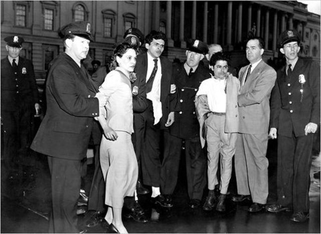 Puerto Rican Nationalist Wound Five Congressmen