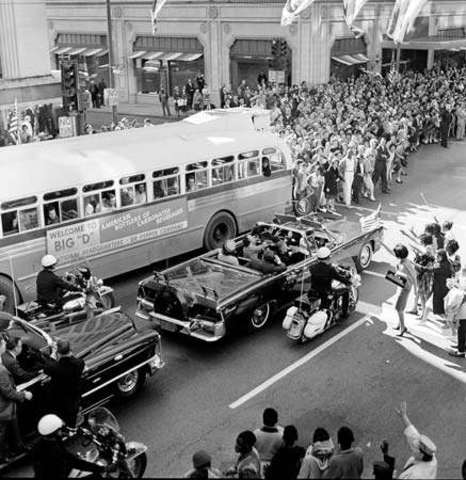 Kennedy Assassinated in Dallas, Texas