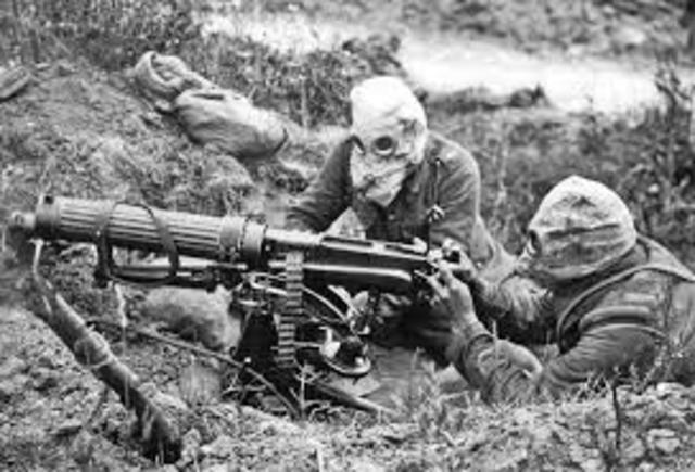 Trench Warfare, Poison Gas, and Machine Guns