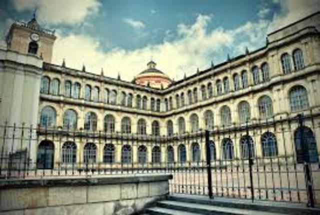 Creación de la cátedra de idiomas en el colegio San Bartolomé en Bogotá