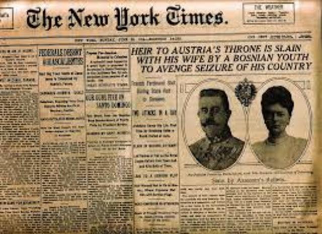 Spark of World War 1