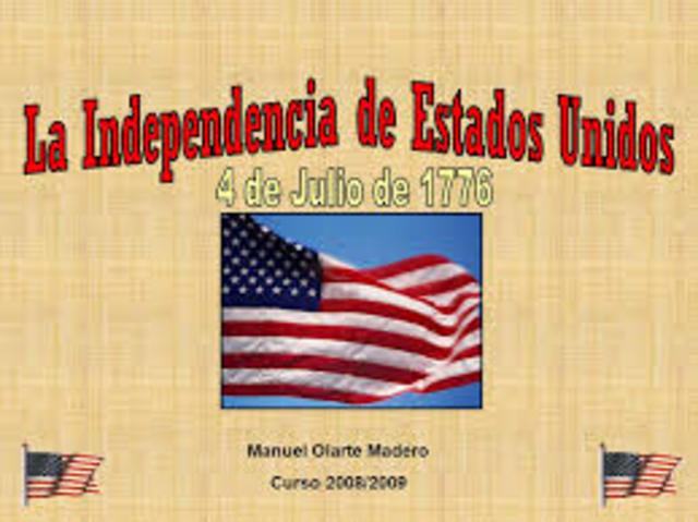 Independencia  De Estados Unidos