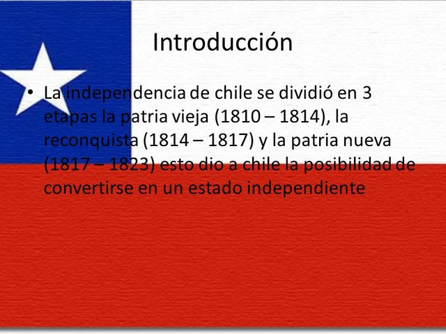 Independencia de Chile
