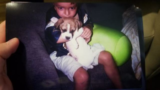 J'ai adopté mon chien Baby.