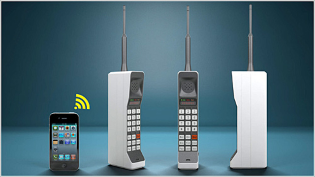 Celular ladrillo dynaTAC-8000X