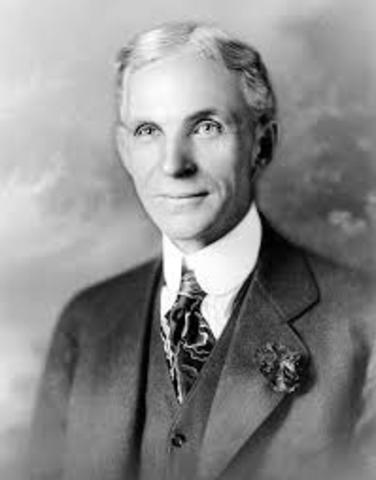 LINEA DE ENSAMBLAJE POR HENRY FORD