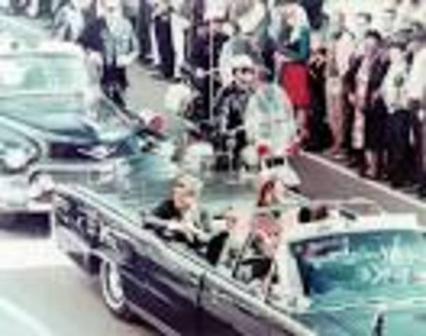 Kennedy Assassinated in Dallas Texas