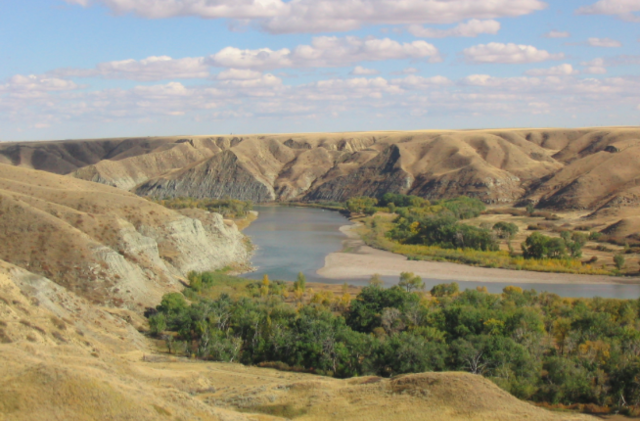 Naomi visiting the coulee