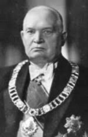 Esimene president Konstatin Päts