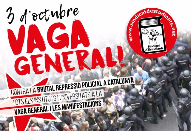 Manifestació contra la violència policial l'1O