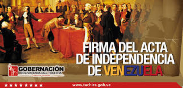 Inpendencia de venezuela
