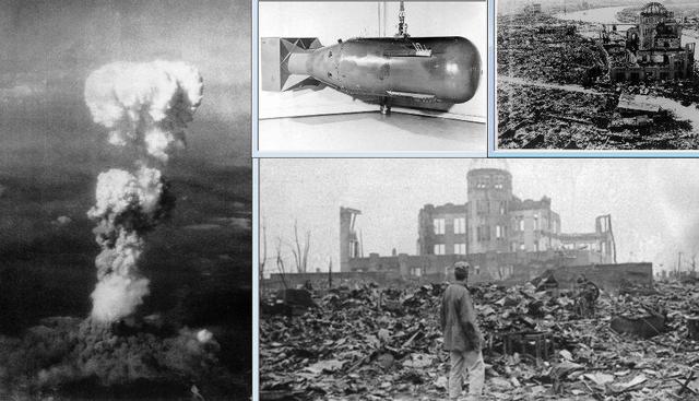 la bomba atomica en japon