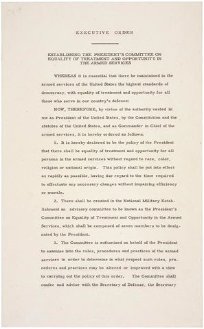 Executive Order 9981