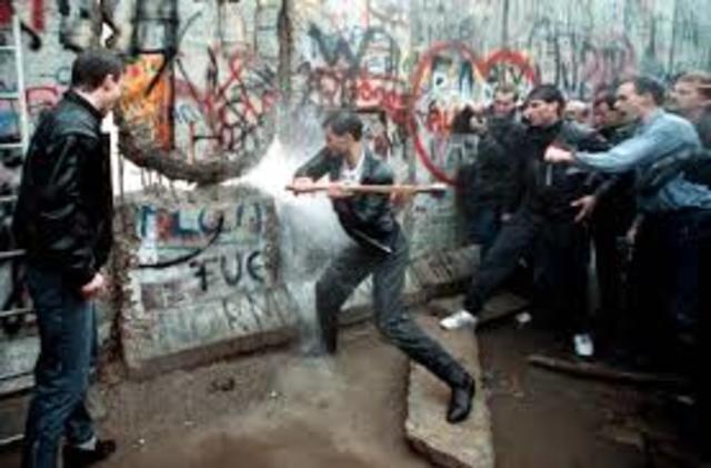 Destrucción Muro de Berlín
