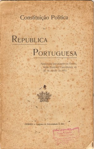A Constituição de 1911