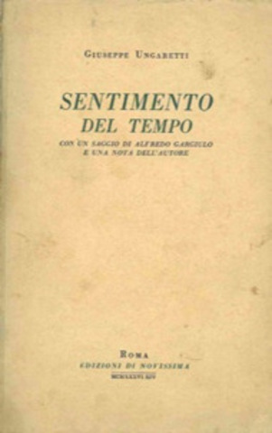 "Sentimento del tempo"