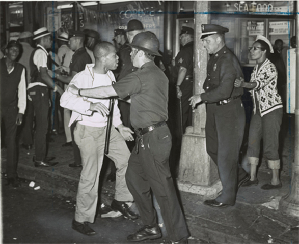 Race Riots occur in the US