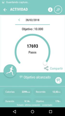 Entrenamiento y pasos