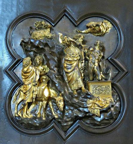 Early Renaissance - "Sacrifice of Isaac (Competition Panel)"; Lorenzo Ghiberti