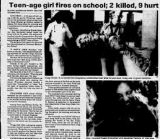 Tiroteo en la Escuela Primaria de Cleveland (San Diego, CA)