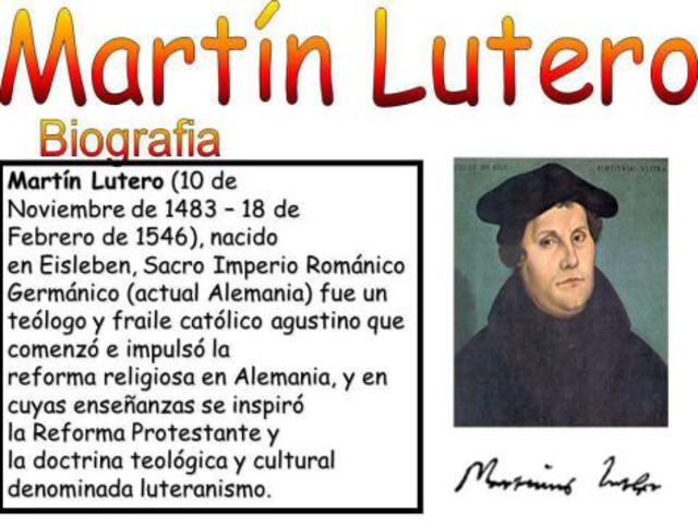 MARTIN LUTERO
