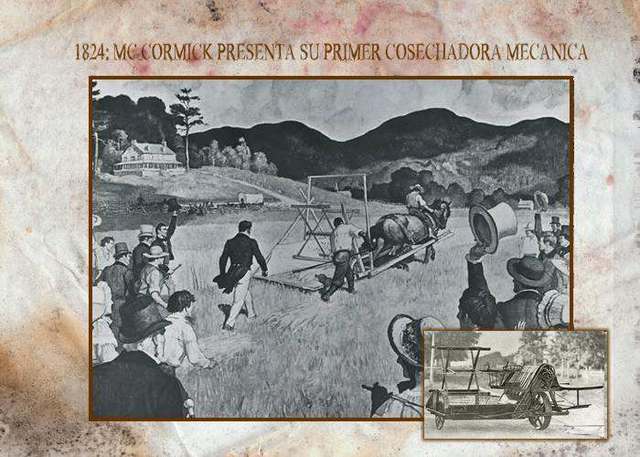 Cosechadora mecánica EE.UU