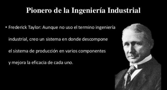 pionero de la ingenieria industrial