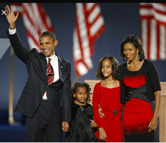 Senator Barack Obama of Illinois was elected president of the United States.  Obama became the 44th president,