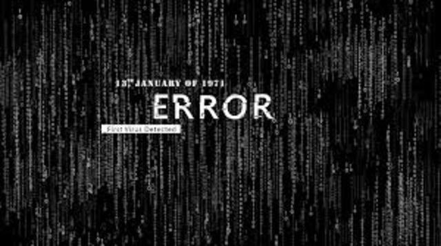 Criado o primeiro vírus de computador, o THE CREEPER