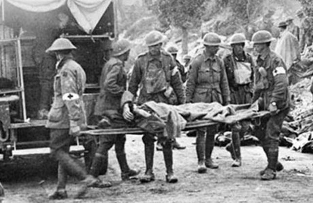 World War I Western Front Casualty
