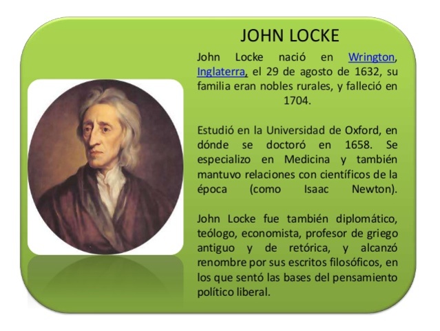 JOHN LOCKE