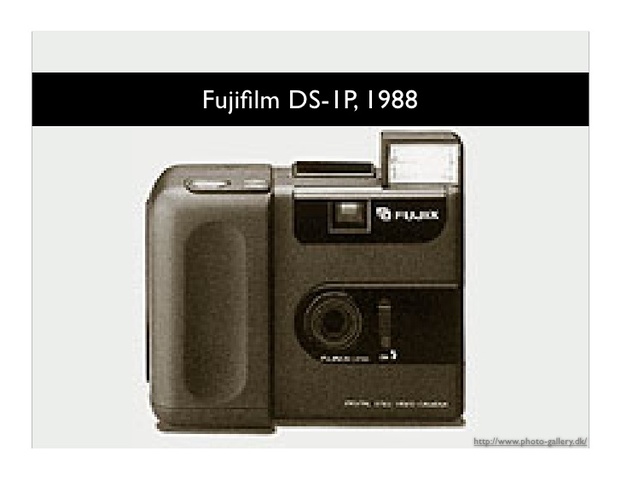 creacion de primera camara digital