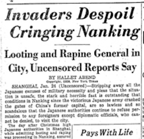 Rape of Nanking