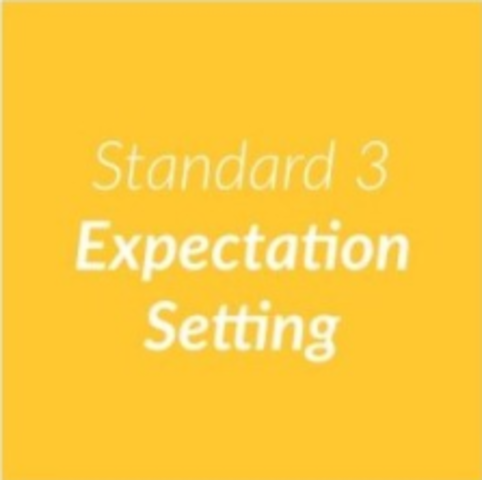 Expectation setting