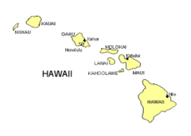 Hawaii becomes a territory