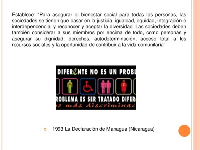 La Declaración de Managua (Nicaragua)