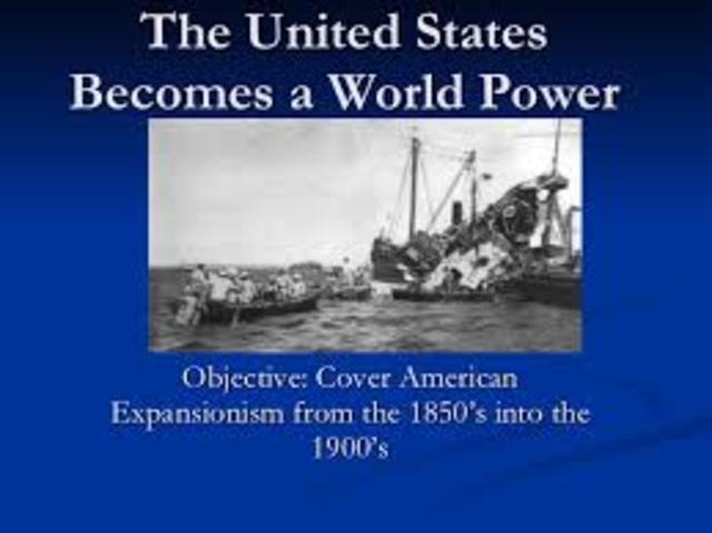 U.S. Becomes World Power