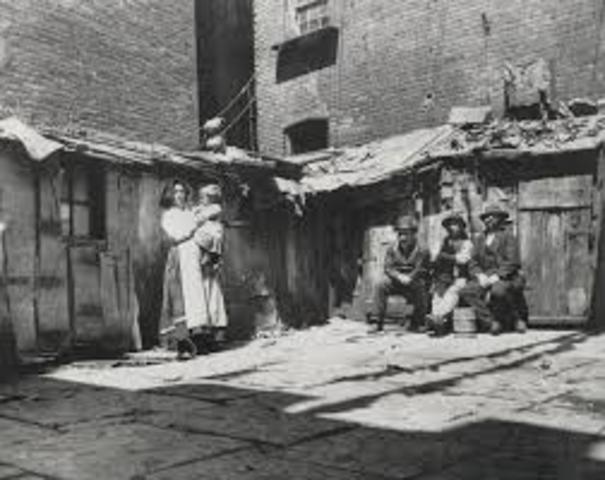 The Gilded Age: Slums