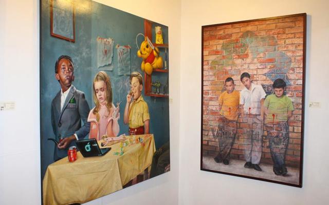 En Panamá, se creó, la I Bienal de Pintura