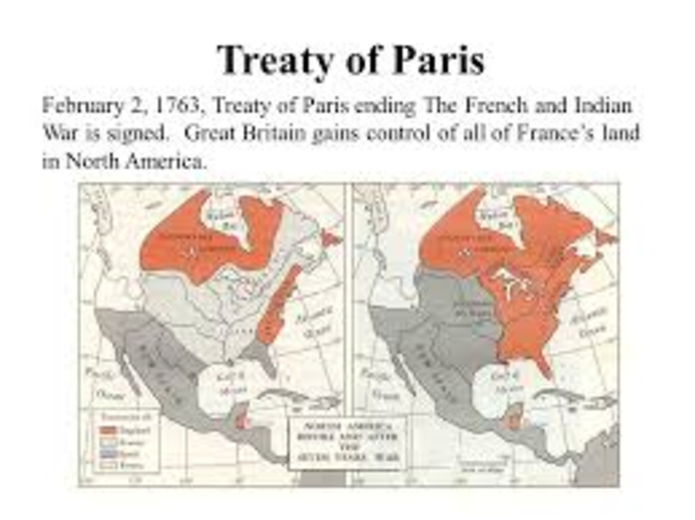 The Treaty of Paris (French and Indian War)